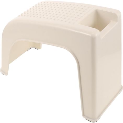 Repose-pieds antidérapant et gain de place en plastique pour manucure, repose-pieds léger pour pédicure à domicile et soins des ongles professionnels (1/5)
