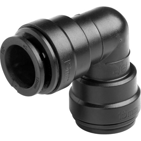John Guest Speedfit 12mm Union Elbow - Pack of 3 Push-Fit Fittings