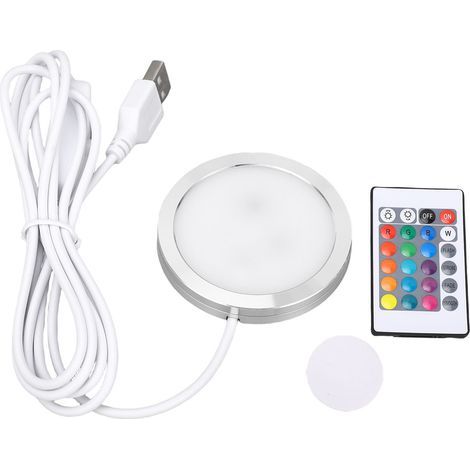 Kit de lampe LED pour imprimante 3D compatible avec Bambu Lab, 16 couleurs RGB, avec télécommande, luminosité réglable, alimentation USB, pour l'impression de modèles 3D. (1/5)