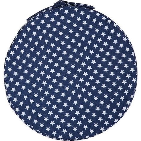 Sutinna Coussin rehausseur de siège Pratique, Coussin de Chaise, Coussin rehausseur de bébé Coussin à la Maison Siège pour réunion(Blue Stars) (1/5)