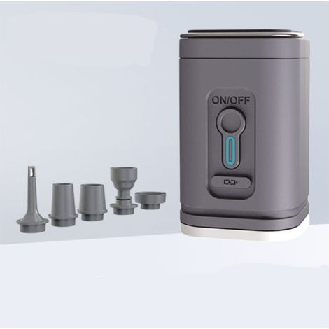Pompe à Air Électrique Portable pour Dégonfler Sacs de Stockage Sous Vide, Matelas Gonflable, Piscine et Bateau (1/5)