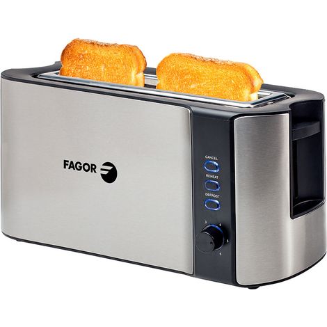 Grille-pain Bigtoast Fagor Fente Extra-large Pour Grandes Tranches - Fagor