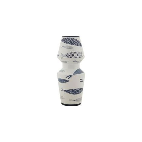 VASE FISH DOUBLE CM Ø 14X34