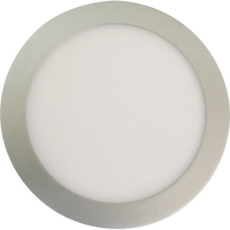 Downlight LED empotrable, redondo, 18 W.Plata  Electro Dh 81.610/P/DIA 8430552145799