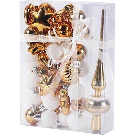 Boules de Noël en plastique, décorations réutilisables (1/5)