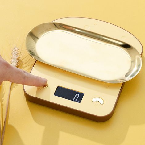 Balance de cuisine numérique de haute précision, poids en grammes, petite balance électronique portable pour la cuisine, la pâtisserie et la cuisson. (1/5)