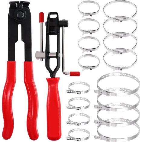CV Boot Clamps Adjustable CV Boot Band Clamps with Boot Clamp Pliers (1/5)