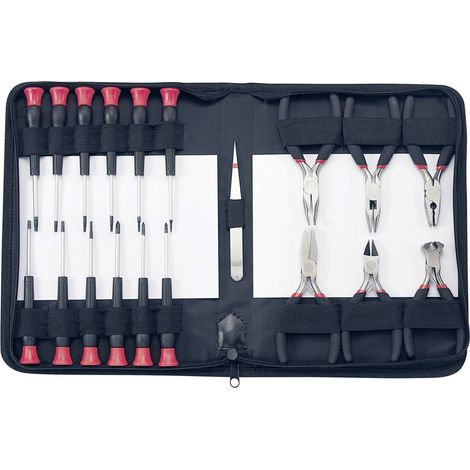 Basetech 814583 Jeu d'outils pour électricien en sacoche 19 pièces (1/3)