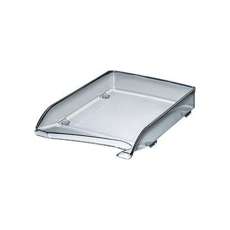 Briefablage Elegant DIN A4 Überbreite Polystyrol Farbe: grau transparent (1/4)