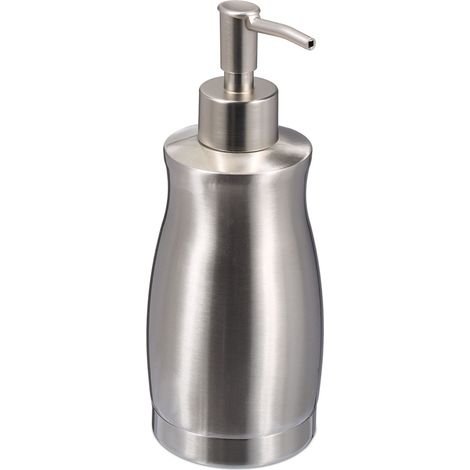 Pompe a savon en acier inoxydable 400 ml (1/5)