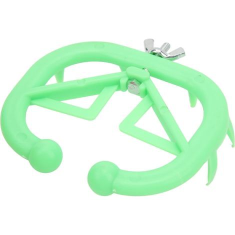 Anneau de Nez de Sevrage Veau, 20 Pièces Anneaux Nez Bétail en Plastique ABS épaissi Anneaux Sevrage d'animaux pour Bovins Laitiers et Boucherie, pour Empêcher la (1/5)