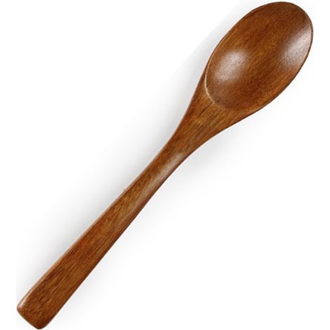 1 Cuillère en bois, design alvéolé, bois massif, pour café et miel, cuisine et restaurant (1/5)