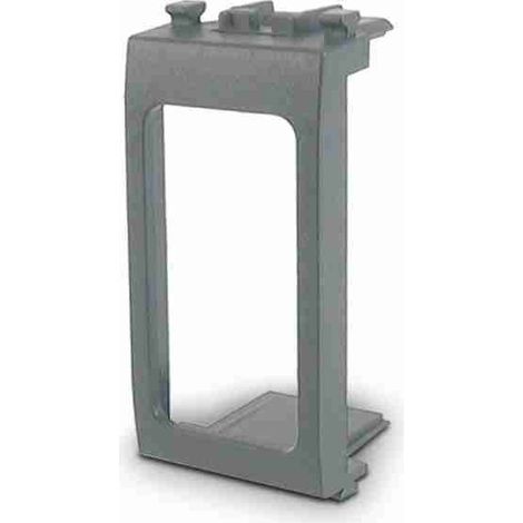 Adattatore VIMAR EIKON di colore grigio argento non metallizzato
