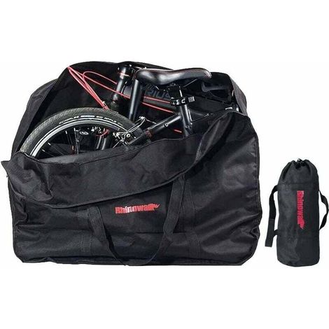 Sac De Transport Velos Pliants - 84 X 33 X 69 Cm - Nylon 600D Impermeable - Pour Voyages En Avion Train Bateau - 1 Unite (1/5)