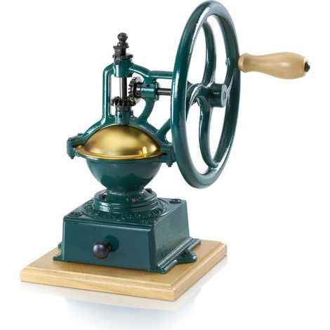 Macinacaffè manuale verde Tre Spade