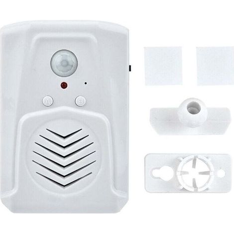 Bewegungsmelder-Alarm mit USB-/Batteriebetrieb, MP3-Audioplayer, Infrarot-Türklingel (1/5)
