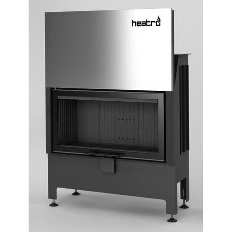 Estufa de leña Heatro 81H negro- 92cm (1/4)