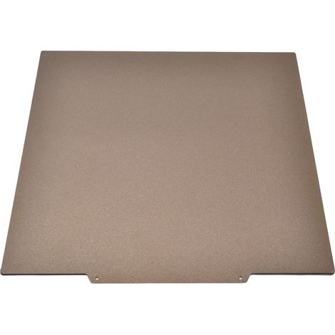 La plateforme d'impression magnétique double face flexible en acier à ressort PEI est adaptée aux imprimantes 3D de 255 x 255 mm. (1/5)