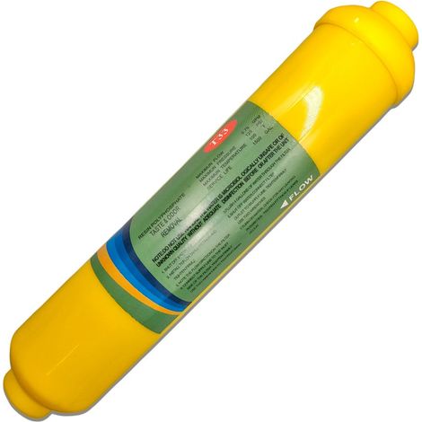 Rosmmel – Filtre post-réminéralisant pour osmose inverse – Améliore le goût et l'odeur – Augmente le pH – Connexion 1/4" femelle (1/3)