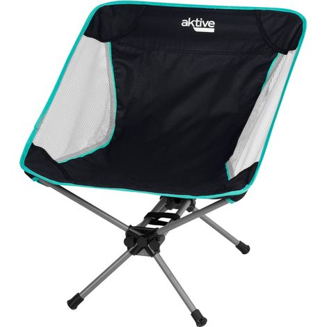 Chaise de camping pliante ultra-compacte avec sac de transport (1/5)