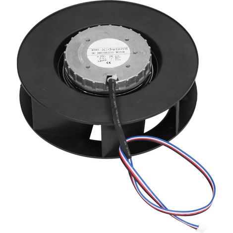 Ventilateur centrifuge arrière sens horaire 24V CC 2.5A 2800 tr/min pièce mécanique d'extraction 19045H24B (1/5)