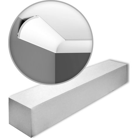 Orac Decor CB524N-box-10 BASIXX 1 caja 10 piezas Cornisa 20 m