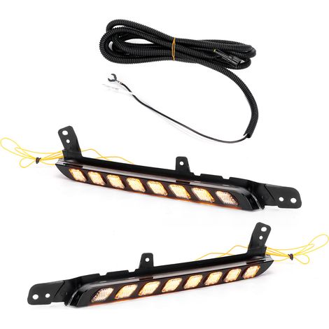 Phare de jour LED avant gauche droit clignotant de remplacement pour Hilux Revo 2020‑2022 (1/5)