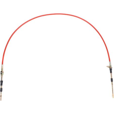 Cable de cambio de marchas para transmisión automática, alto rendimiento, 130 cm, rojo, repuesto para palancas de cambio B&M, carcasa estándar de 0,375 pulgadas -Crezuo (1/4)
