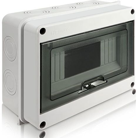 Coffret électrique étanche extérieur IP65 – Boîtier de jonction et armoire de contrôle en polycarbonate résistant aux intempéries (1/5)