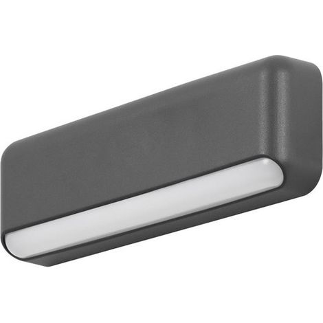 Forlight Mocca - Aplique de Pared LED 4.7W y 231lm con Luz Cálida 3000K. Diámetro 7.5cm. Estructura de Aluminio. Uso Exterior IP65. Color Negro