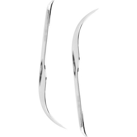 Pour -V VEZEL 2014 2015 2016 2017 2018 2019 Bande de protection de rétroviseur latéral, accessoires, 2 pièces chromées-Chrom (1/5)