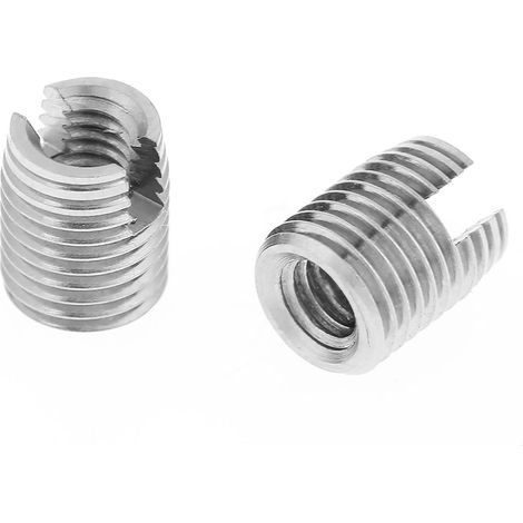 Zoternen FTVOGUE 20 pezzi Inserto filettato per vite autofilettante in metallo M4 x 8 mm (1/5)