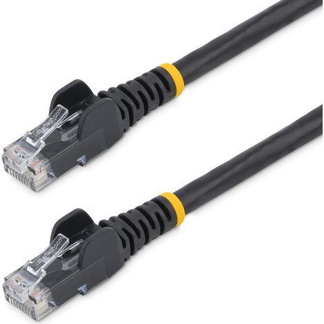StarTech.com Cavo di Rete da 10m Nero Cat5e Ethernet RJ45 Antigroviglio (1/4)