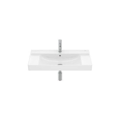 LAVABO MURAL PARA PEDESTAL ONA CON JUEGO FIJACIÓN 800X460 BLANCO