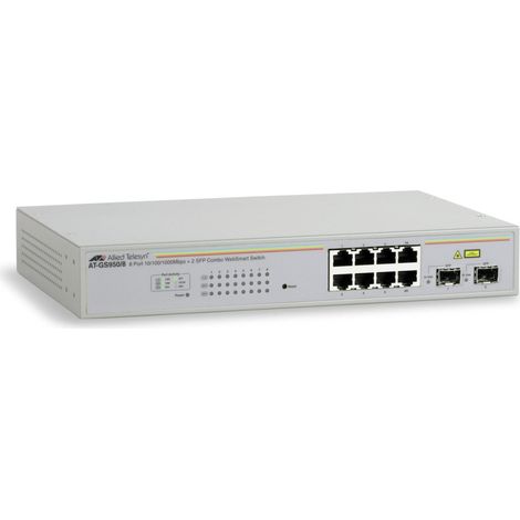 Allied Telesis AT-GS950/8-50 Gestionado