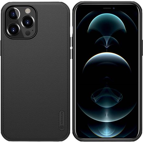 Nillkin Super Frosted Shield Pro - Apple iPhone 13 Pro Max Hülle (Schwarz) (1/5)