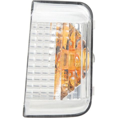 BROLEO 71748254, Lente de indicador de espejo lateral PC de alta transmitancia de luz para relé de despacho (Derecha 6325.H1).