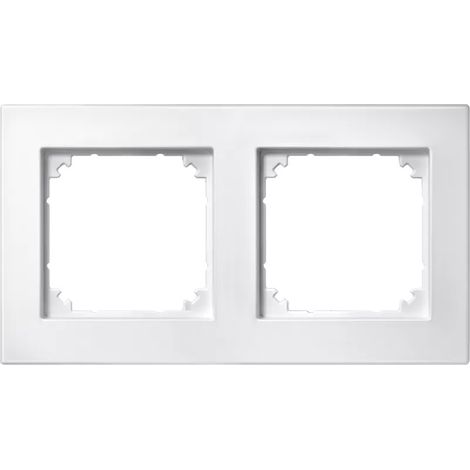 Merten RAHMEN 2-FACH M-PLAN (4862 19 PWS) (1/2)