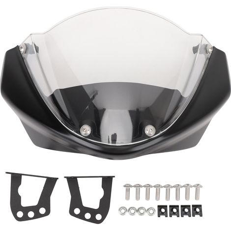 Robuste, bruchfeste Polycarbonat-Motorradwindschutzscheibe, Frontwindabweiser für Monster 696 795 796 M1100 (1/5)