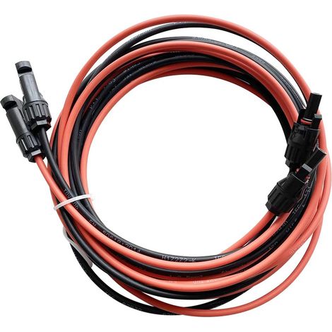 y Type Connecteur Solar,4mm²-6mm² y Connecteurs Câble Solaire,Rallonge De Câble Solaire Étanche Ip68,30 a,1 000 v Cc,Rallonge Solaire Sans Outil,Câble Photovoltaïque(5m) (1/5)