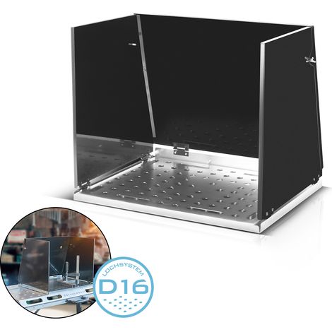 STAHLWERK Schweißtisch-Aufsatz SA-500 ST 500 x 400 mm mobile Schweißkabine (1/5)