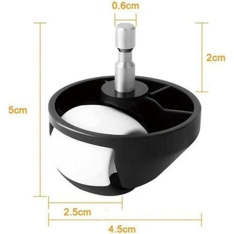 Roues Accessoires pour iRobot Roomba 500 600 700 800 900 Series 529 595 650 670 760 780 880 870 980 Pièces de rechange pour aspirateur Roue (1/3)