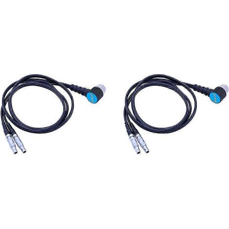 2 sondes ultrasoniques pour jauge d'épaisseur, diamètre du câble transducteur 10 mm/5 MHz, en bon état. (1/5)