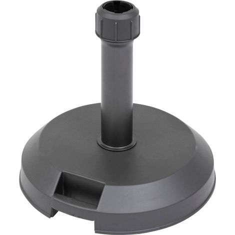 Base per ombrellone haulio nera Ø 38,5x37h  17 kg