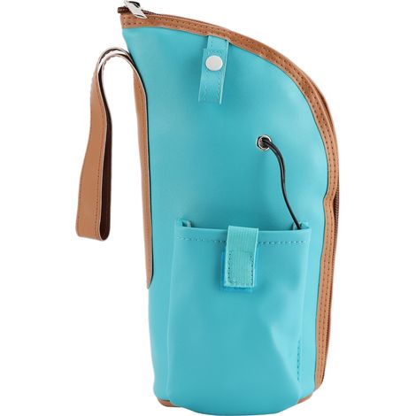 Chauffe-biberon USB portable, sac chauffant pour lait bébé, vert clair, pratique allaitement (1/5)
