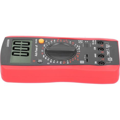 UA9205N LCD-Digitalmultimeter AC/DC-Voltmeter Strom-Kapazitäts-Widerstandsmessgerät (1/5)