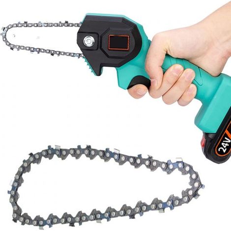 CATENA DI RICAMBIO PER MINI MOTOSEGA  ELETTROSEGA  A BATTERIA 4 POLLICI (1/2)