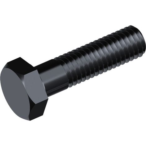 Reidl DIN 931 Sechskantschraube mit Schaft M 27 x 400 8.8 blank