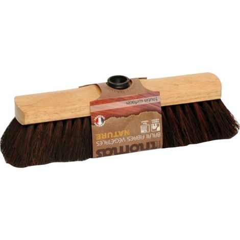 Balai 29cm fsc fibre vegetale madagascar - THOMAS