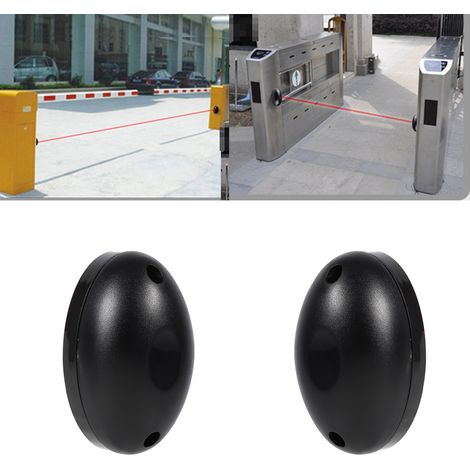 Paar 20 m einfacher Lichtschranken-Alarm-Fotoelektrischer Infrarot-Sensor-Detektor für Haustürsicherheitssystem (1/5)